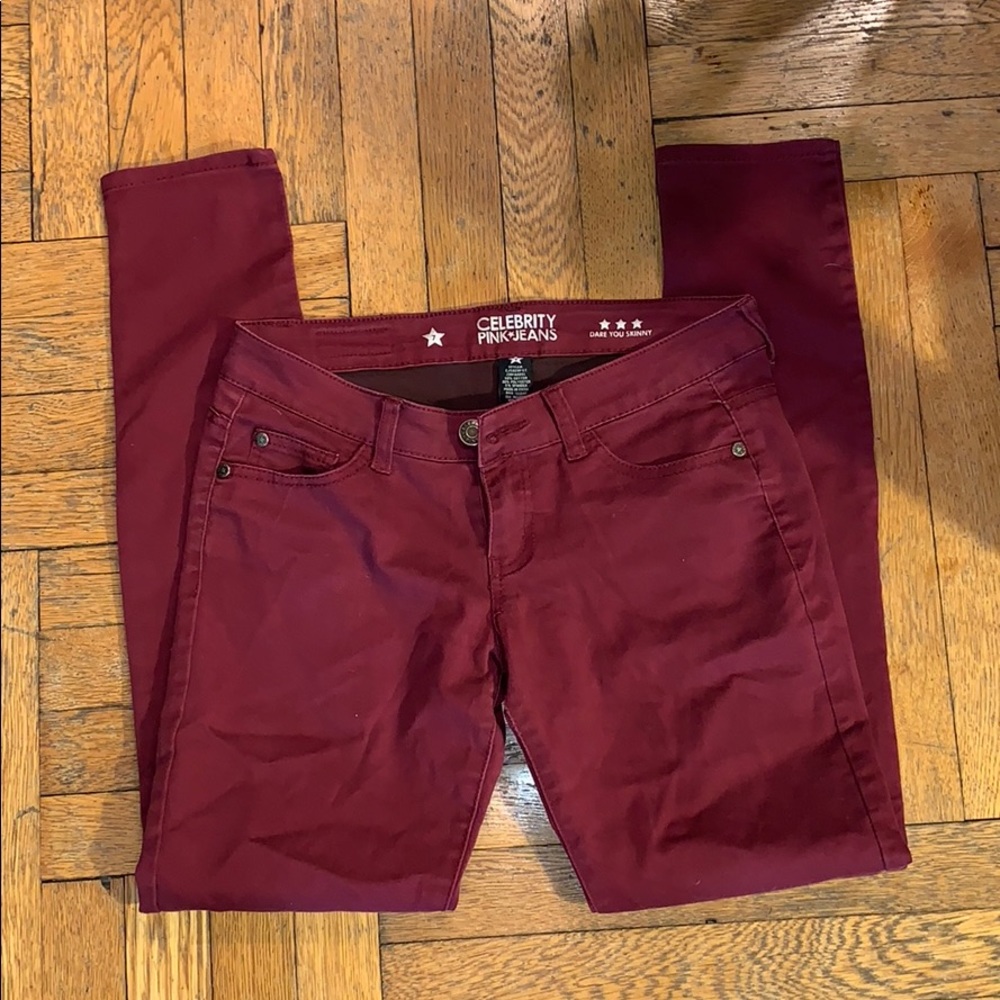 Maroon pants - juniors